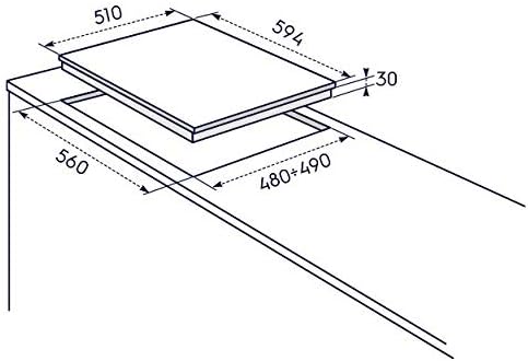 Piano Cottura Inox da Incasso 4 Fuochi Gas Rex Electrolux RGG 6242 OOX Piano Cottura Inox da Incasso 4 Fuochi Gas Rex Electrolux RGG 6242 OOX