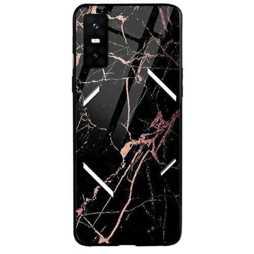 Image of COLORflow Back Cover Compatible with Infinix GT 30 Pro 5G | Black Marble Golden | Shockproof TPU Bumper Cover with Camera Protection Back Cover Compatible with Infinix GT 30 Pro 5G