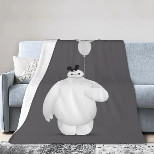 ベイマックスBH6ブランケット Disney Cartoon Big Hero 6 Red Baymax Customized Blanket