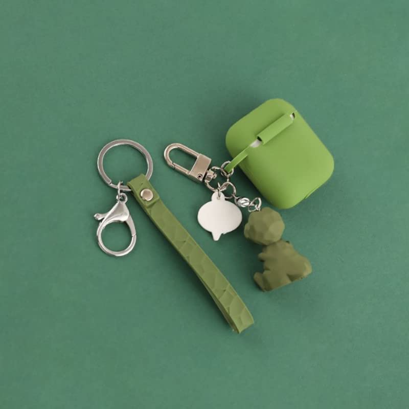 Amazon.co.jp: AirPodsケースカバー キーチェーン付き エアーポッズ