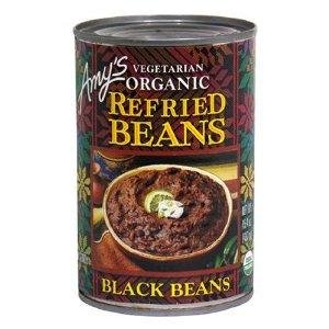 Amy's Beans, Refried, Black OG2 15.4 oz. (Pack of 12)