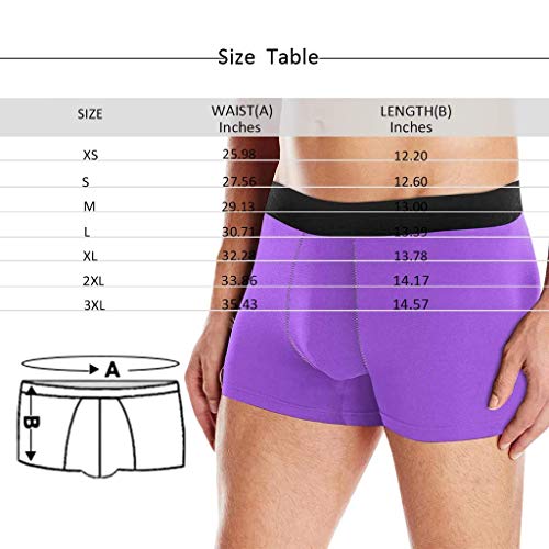 Custom Face Kiss Property of Men's Boxer Briefs Underwear Shorts Underpants with Photo4