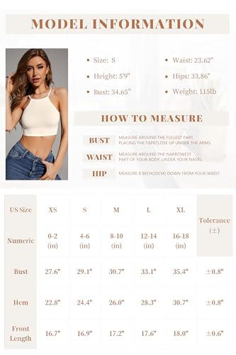 Image of Multi Pack Women's Cropped Tank Tops, Spaghetti Strap Camisoles