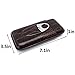 Humidor puros,Estuche para 3 Cigarrillos,Estuche de cigarro,cortador de acero inoxidable de primera...