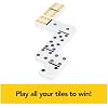 Spin Master Games, Mexican Train Dominoes Set in Aluminum Carry Case, Includes Colorful Trains for Fun-Filled Family Game Night, for Kids & Family, 2-8 Players, for Ages 8 & Up