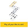 Spin Master Games, Mexican Train Dominoes Set in Aluminum Carry Case, Includes Colorful Trains for Fun-Filled Family Game Night, for Kids & Family, 2-8 Players, for Ages 8 & Up