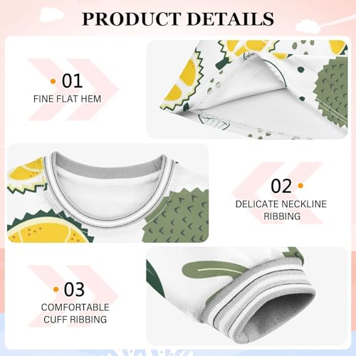 Durian and Leaf Girls Dresses Long Sleeve Sweatshirt Dress for Girls Winter Toddler Casual A Line Dresses Size 2-8T3