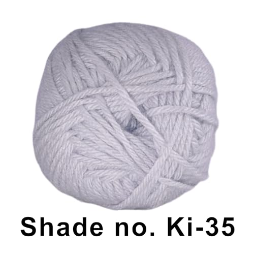 Image of VCR Lavender Yarn, 100 Grams Hank, 190 Meters Length, Acrylic Ball for Crochet and Knitting, Soft Crosia Threads, Pack of 1 Yarn, Suitable for DIY Crafts
