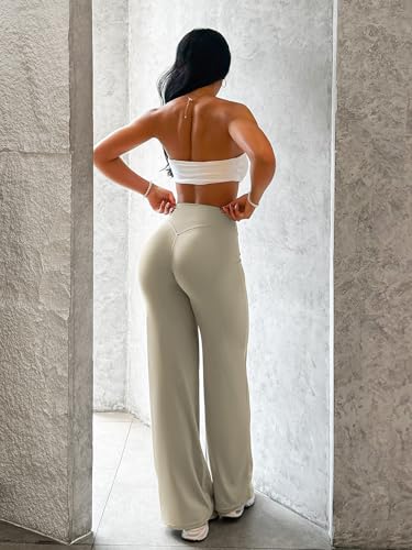 Image of YEOREO Ease Workout Leggings Womens No Front Seam Straight Leggings 29 inch / 31.5 inch / 33 inch / 35 inch High Waist Buttery Eddiy Yoga Pants