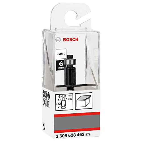 Bosch Fresa de aparar laminados 6 mm, D1 9,5 mm, L 12,6 mm, G 56 mm