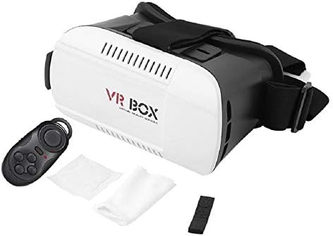 VR01 3D VR Virtual Reality Headset 3D Glasses for 4.7"-6.0" Smart Phone, with Remote for Android iOS iPhone Samsung