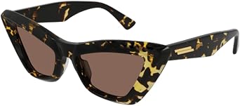 Bottega Veneta BV1101S Cateye Sunglasses for Women +BUNDLE with ACCESSORY EYEWEAR KIT