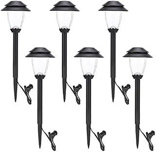 HECARIM Low Voltage Path Lights, 6 Pack Outdoor Landscaping Path Light, Low Voltage