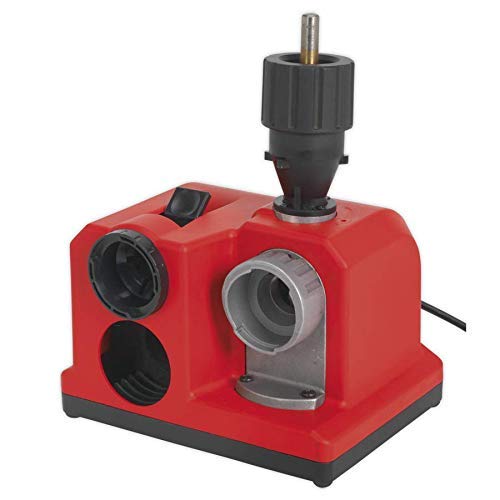 YIWUTRADE YTR 85 Watt Bohrerschärfgerät (3-13 mm Metallbohrer, abnehmbares Spannfutter, Diamantscheibe, integrierte Kurvenscheibe)