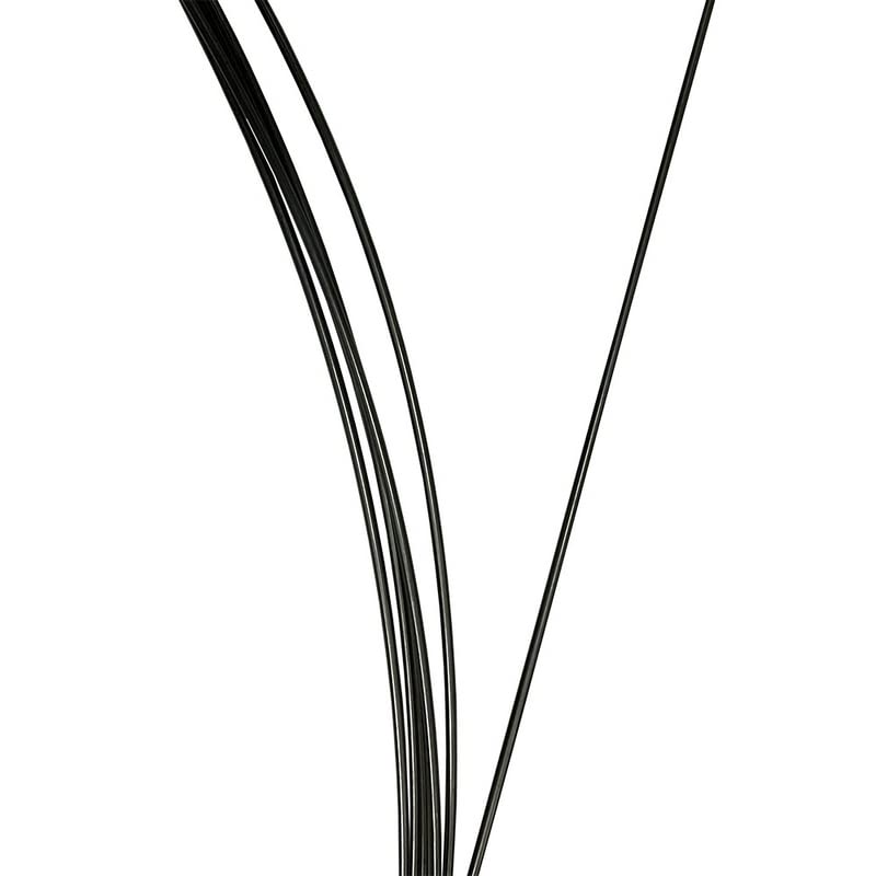 Fil d'acier nitinol à mémoire de forme super élastique en alliage de titane et nickel Noir 0,1 à 1,8 mm (0,2 mm x 5 m)