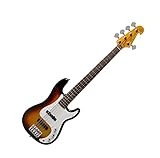 Créez un son vintage authentique avec cette basse classique à 5 cordes. - Housse de transport incluse