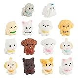 Matériau de qualité : fabriquées à partir de résine de haute qualité, ces mini statues de chien présentent des détails complexes et des couleurs vives qui donnent vie à chaque figurine de chien. Le matériau fiable garantit une beauté durable, ce qui les rend adaptés pour une utilisation en intérieur et en extérieur.