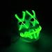 Amasawa LED Máscaras Adultos Cosplay Sin Batería con 4 Modos para Halloween...