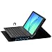 Produktbild Sharon Galaxy Tab A 9.7" Hülle mit beleuchteter Bluetooth - Tastatur | Ultraslim Schutzhülle | AZERTY- Layout (Französisch) | Tastatur herausnehmbar | Hintergrundbeleuchtete Tasten, Farbe einstellbar
