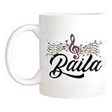 Taza De Café Salsa Dancer Baila Instructor Baila Taza De Té Graciosa Taza Personalizada Clásico Taza De Cerámica Para Cumpleaños Ideal Como Regalo Oficina 330ML