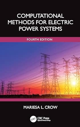 Computational Methods for Electric Power Systems 4th Edition book cover
