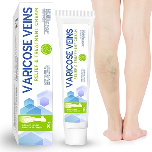 Varicose Veins Cream Fast Soothing Relief for Tired & Heavy Legs