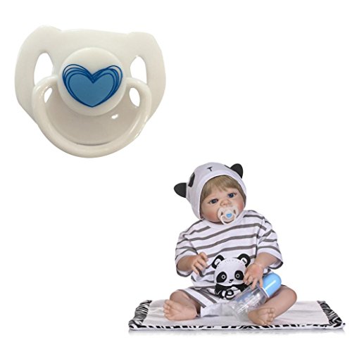 Dirance Lifelike Reborn Doll Accesories Magnetic Pacifier Nipple Kids Toy (B)