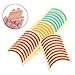 STOBOK 60pcs Pressure Gauge Marking Stickers Color Reflective Decals for Compliance Calibration UV Resistant Safety Labels for Industrial Equipment Green Yellow Red