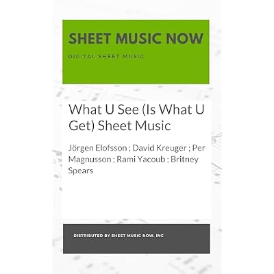 What U See (Is What U Get) Sheet Music