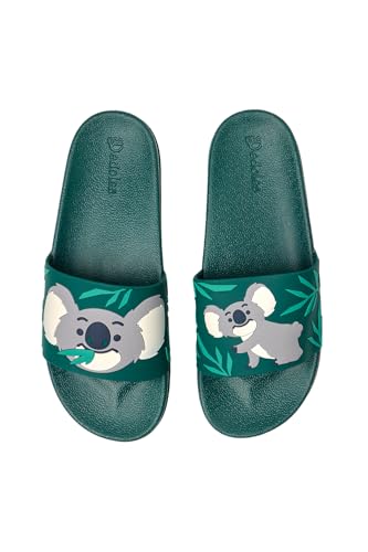 Dedoles Badeschuhe Damen Herren Kinder Badesandalen lustige Designs Sommer