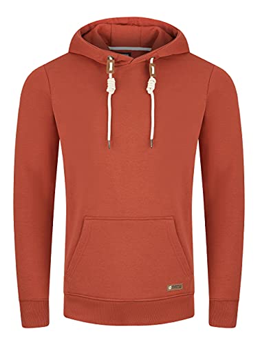 riverso Hoodie Herren Regular Fit RIVLuca Kapuzenpullover Pullover Sweatshirt Streetwear Rot XXL, Größe:XXL, Farbe:Dark Red/Design 01 (15401)