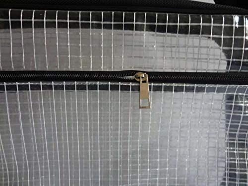 Qiaolianqiao Esd 15.7"L X 3.1"W X 11.8"H Anti-Static Clear Pvc Shoulder Bag,Cleanroom Engineer Tool Bag, For Engineer Put Computer Tool Working In Clean Room 1Pcs #TOP2