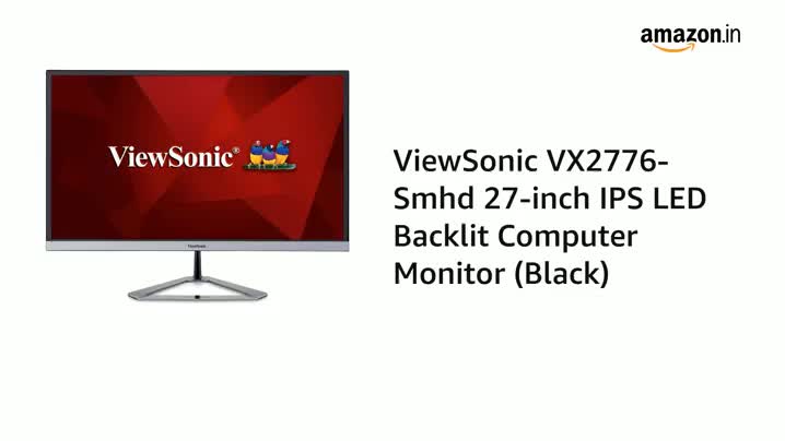 [View Sonic] 27インチモニター VX2776-smhd ViewSonic VX2776-SMHD AH-IPS搭載 27型 超薄型スリムデザイﾝ