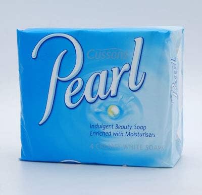 9 x Cussons Pearl Creamy White Soaps 4 x 90g