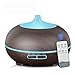 WJY Diffusore di Aromi, 400ml Ultrasuoni Umidificatore Diffusore di Aroma con Luci LED Cambiano e Spegnimento Automatico Senza Acqua, per Camera, Spa, Casa