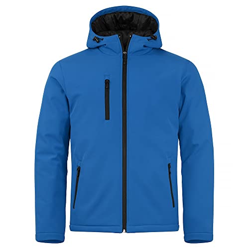 CliQue Mens Padded Soft Shell Jacket (XXL) (Royal Blue)
