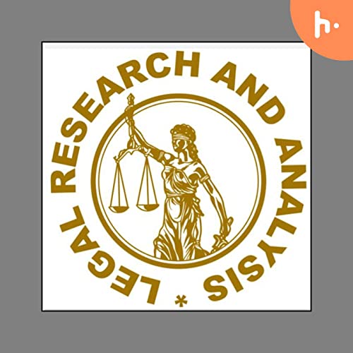 『Legal Research and Analysis』のカバーアート