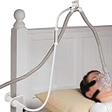 ☺Der CPAP-Halter ist ein Muss für jeden, der ein CPAP-Gerät verwendet. Der Schlauchhalter hält Ihren CPAP-Schlauch verwirrungsfrei und aus dem Weg, damit Sie sicher schlafen können.
