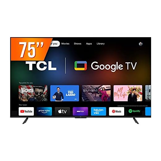 Smart TV LED 75" 4K UHD TCL 75P735 - Google TV, Wifi, HDMI