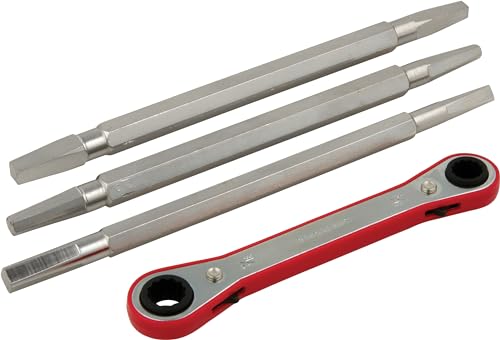 Master Plumber Q1124, Ratcheting Faucet Seat Wrench Kit by Master Plumber - Used condition - CA$26.87