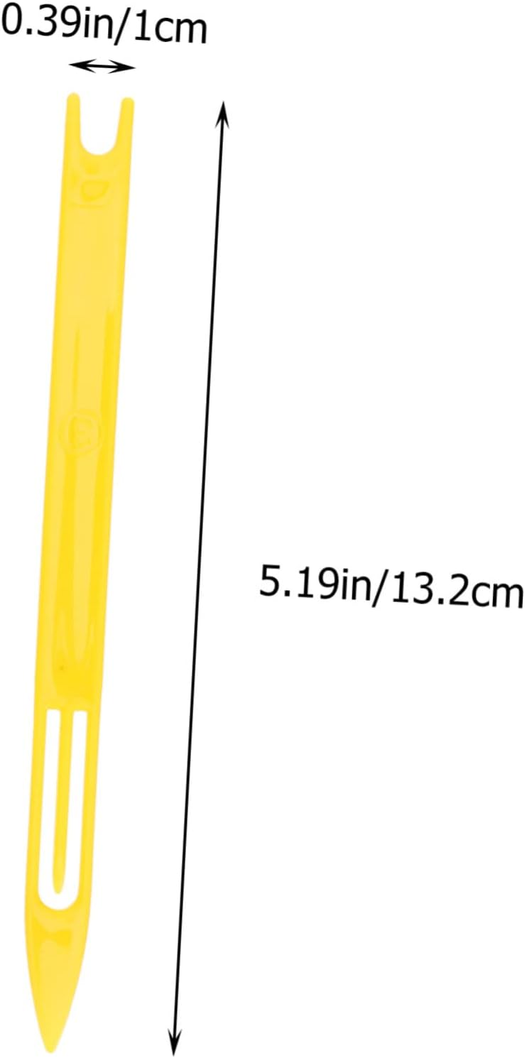 STOBOK 120pcs Net Fishing Trap Repair Fishnet Shuttle Knitting Tool Easy to Use Portable Fishing Supplies