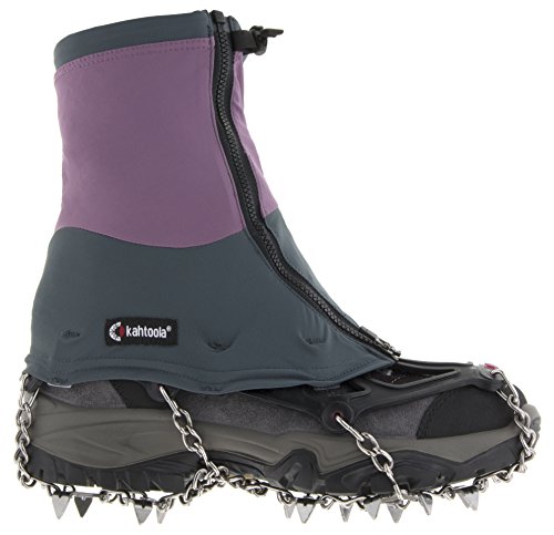Kahtoola Connect Gaiter Mid (Gray/Plum, Large/Extra Large) #TOP17