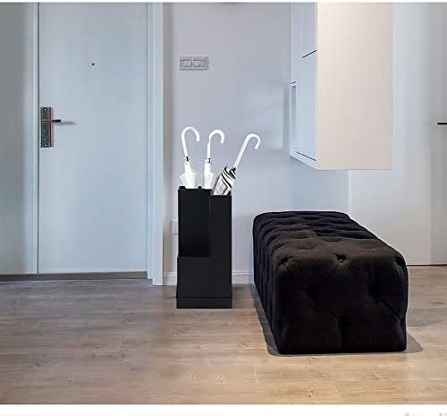 Umbrella Stand Rack with Removable Water Tray for Long & Short Umbrellas and Canes - Entryway Umbrella Holder for Home
