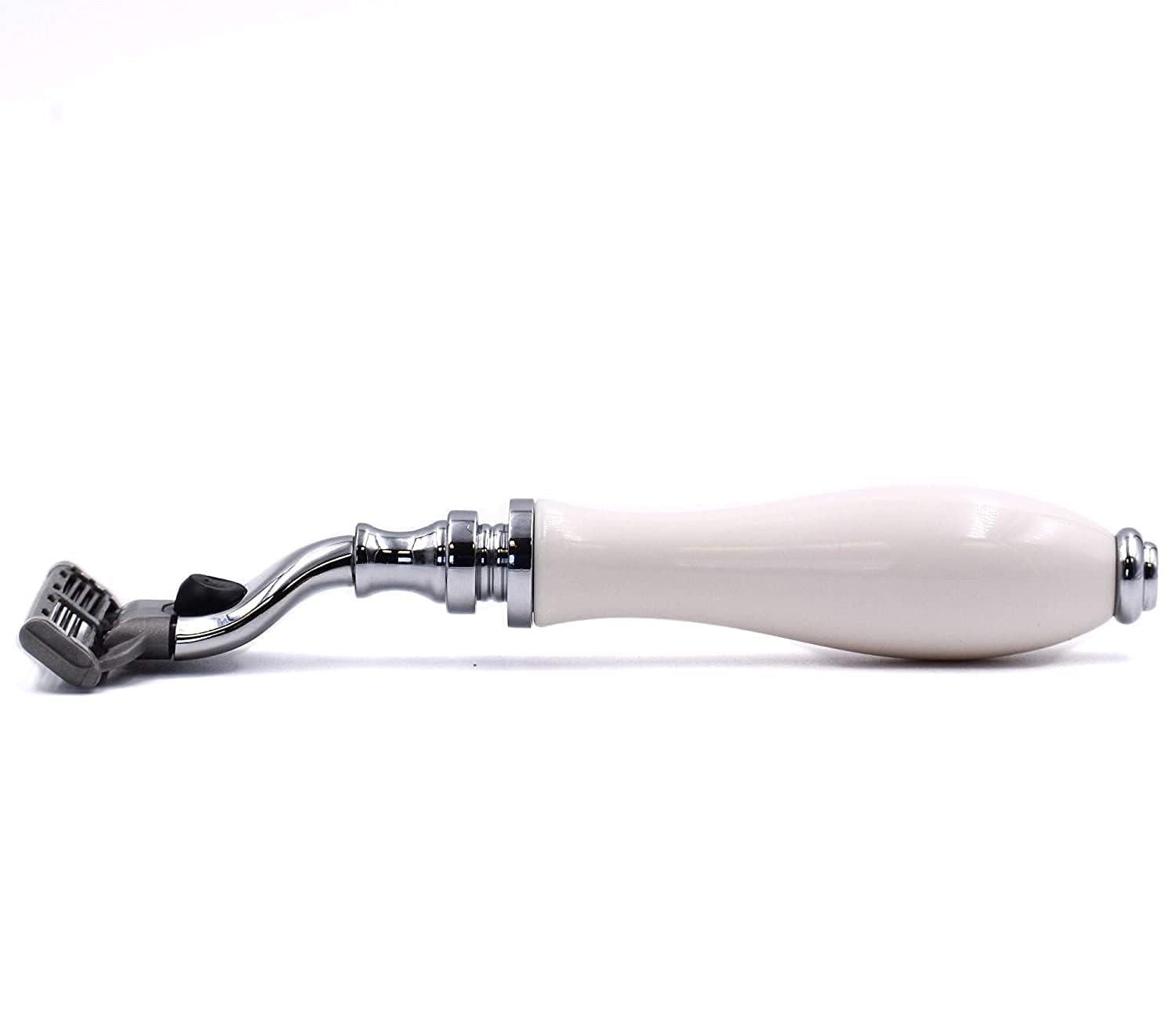 Parker rasoio di sicurezza Mach 3 manico bianco
