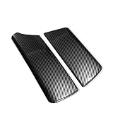 Car Carbon Fiber Texture Center Console Armrest Box Pad Protection Cover For BMW 5 Series F10 F18 2011-2017