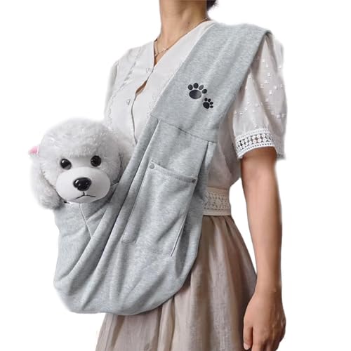 KSVFTB Puppy Sling Carrier, Grey