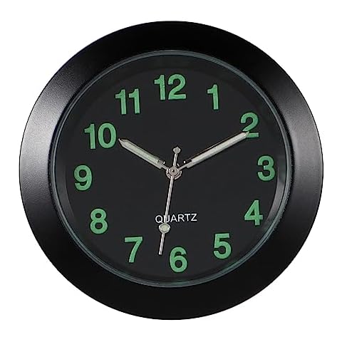 UKCOCO Mini Car Dashboard Clock Cover