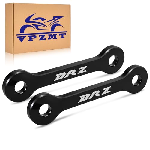 VPZMT Rear Lowering Links Kit for Suzuki DRZ400E/DRZ400S 2000-2023, DRZ400SM 2005-2023, KLX400R 2002-2004 Motorcycle Drop Links Suspension Accessories