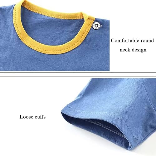 Image of Toddler Baby Boy Clothes for 2t 3t Boys Cute Summer Short Sleeve T-Shirt Tops Shorts Clothes Sets Baby Boy Outfits