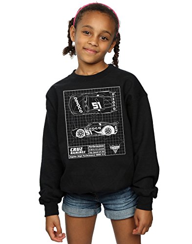 Sweat Fille Cars Cruz Ramirez avec motif blueprint haut de gamme
